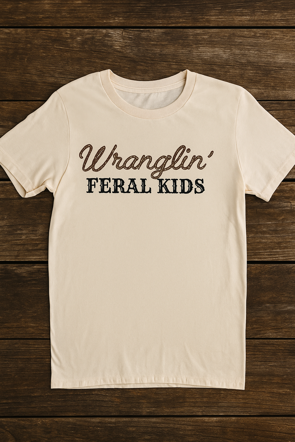 Wranglin’ Feral Kids Tee