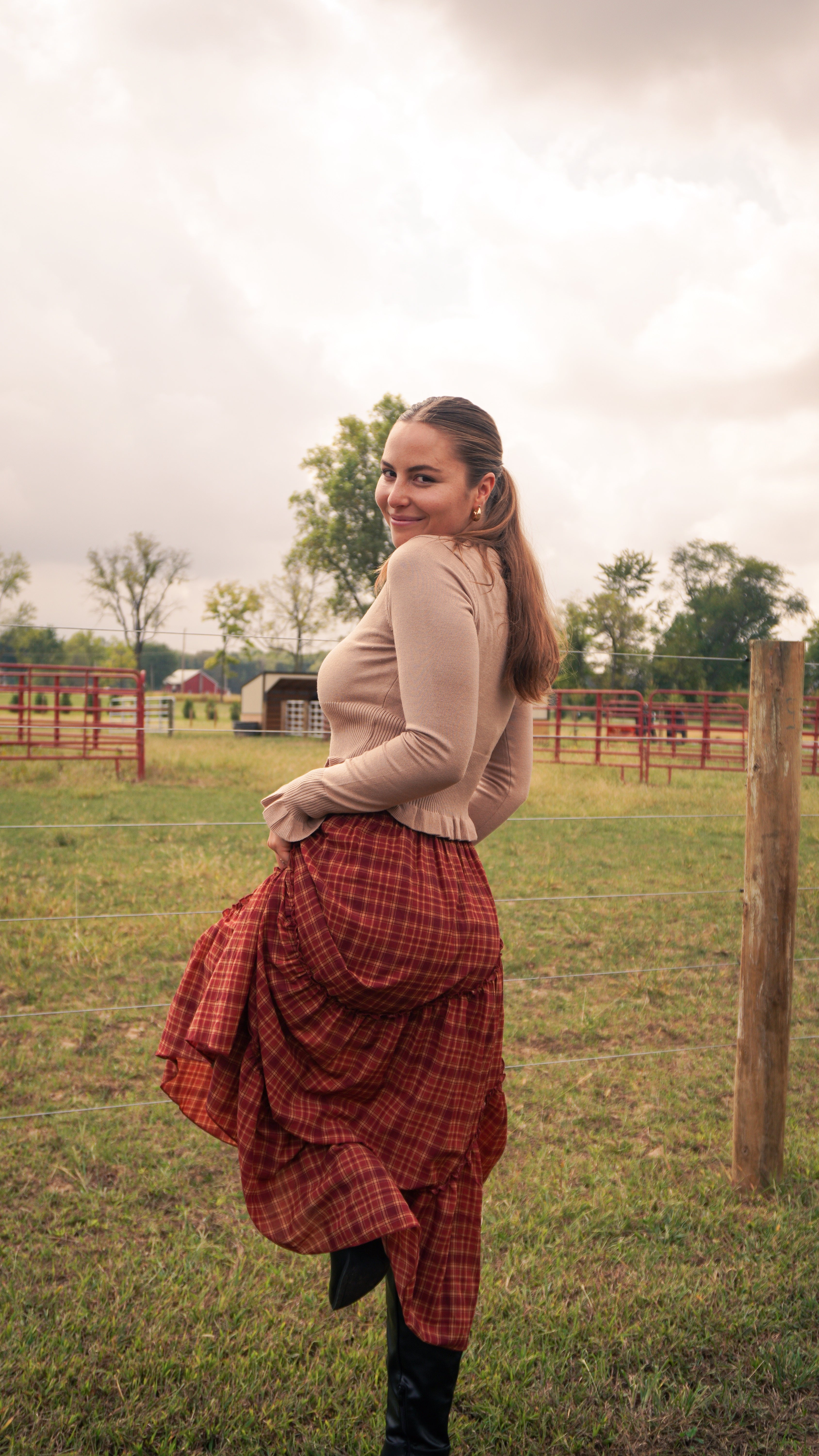 Cider Days Maxi Skirt