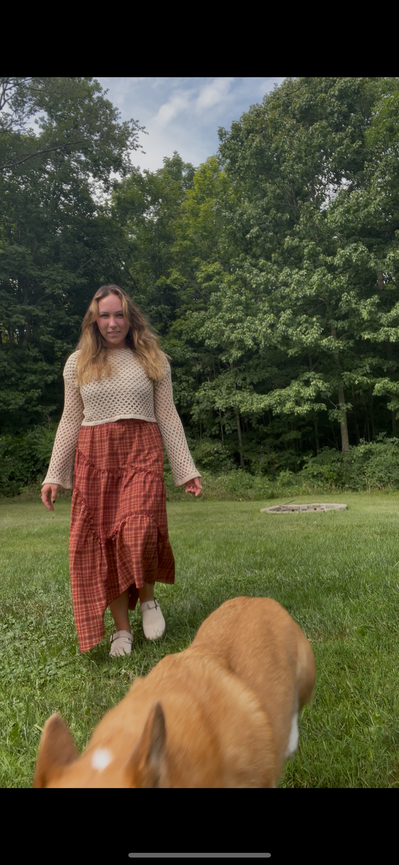 Cider Days Maxi Skirt