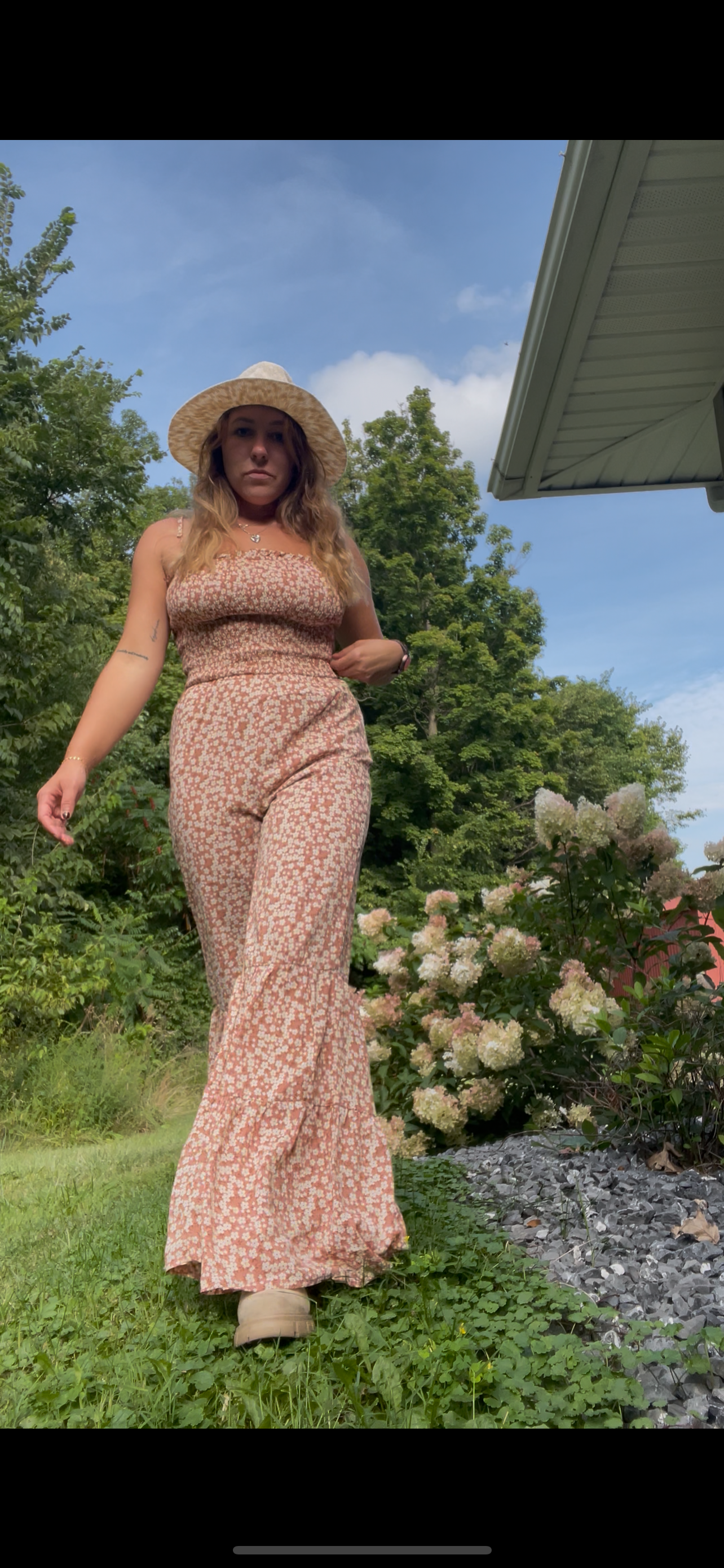 Golden Hour Floral Jumpsuit