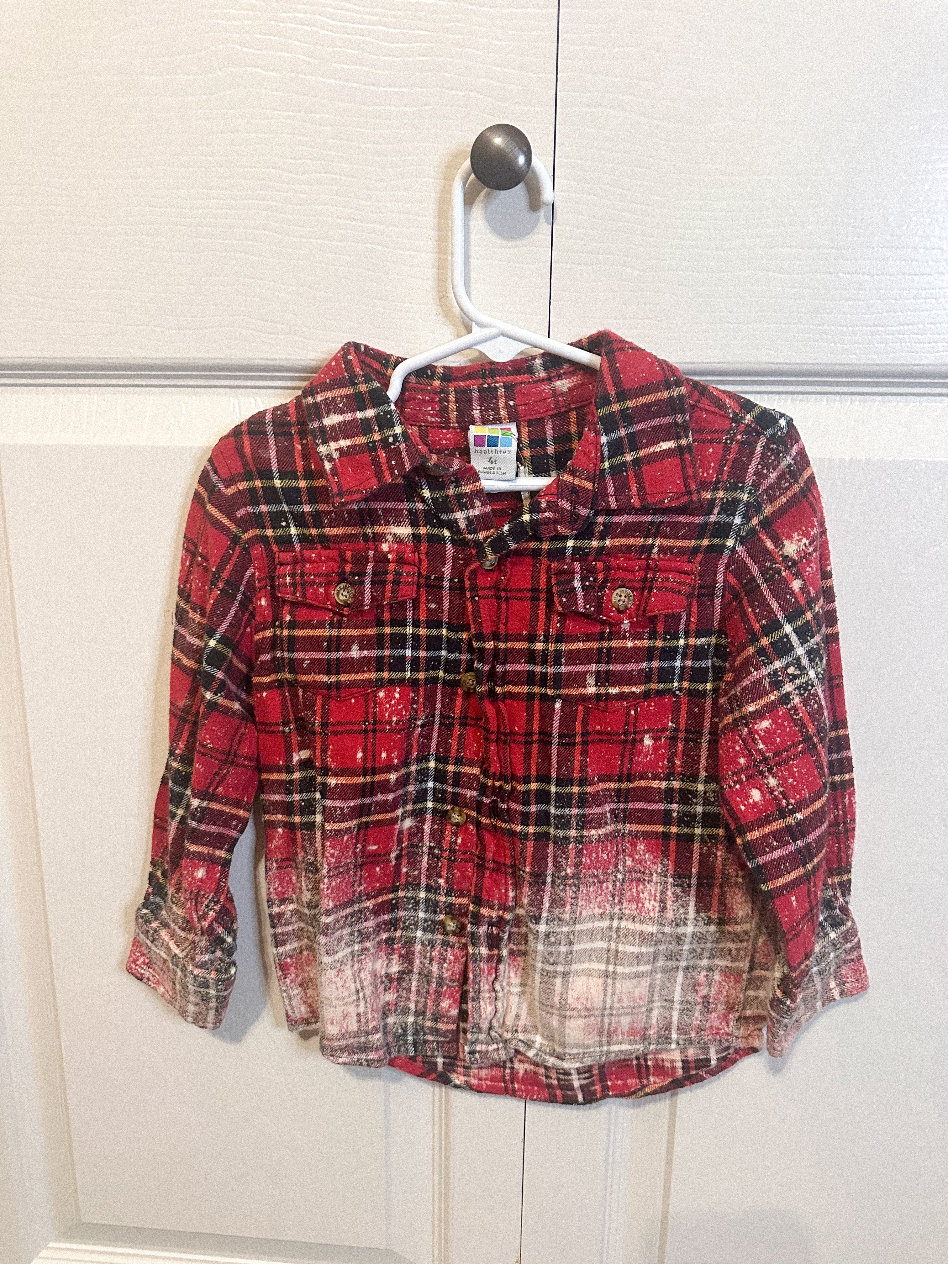 Kids Flannel Sz 4T