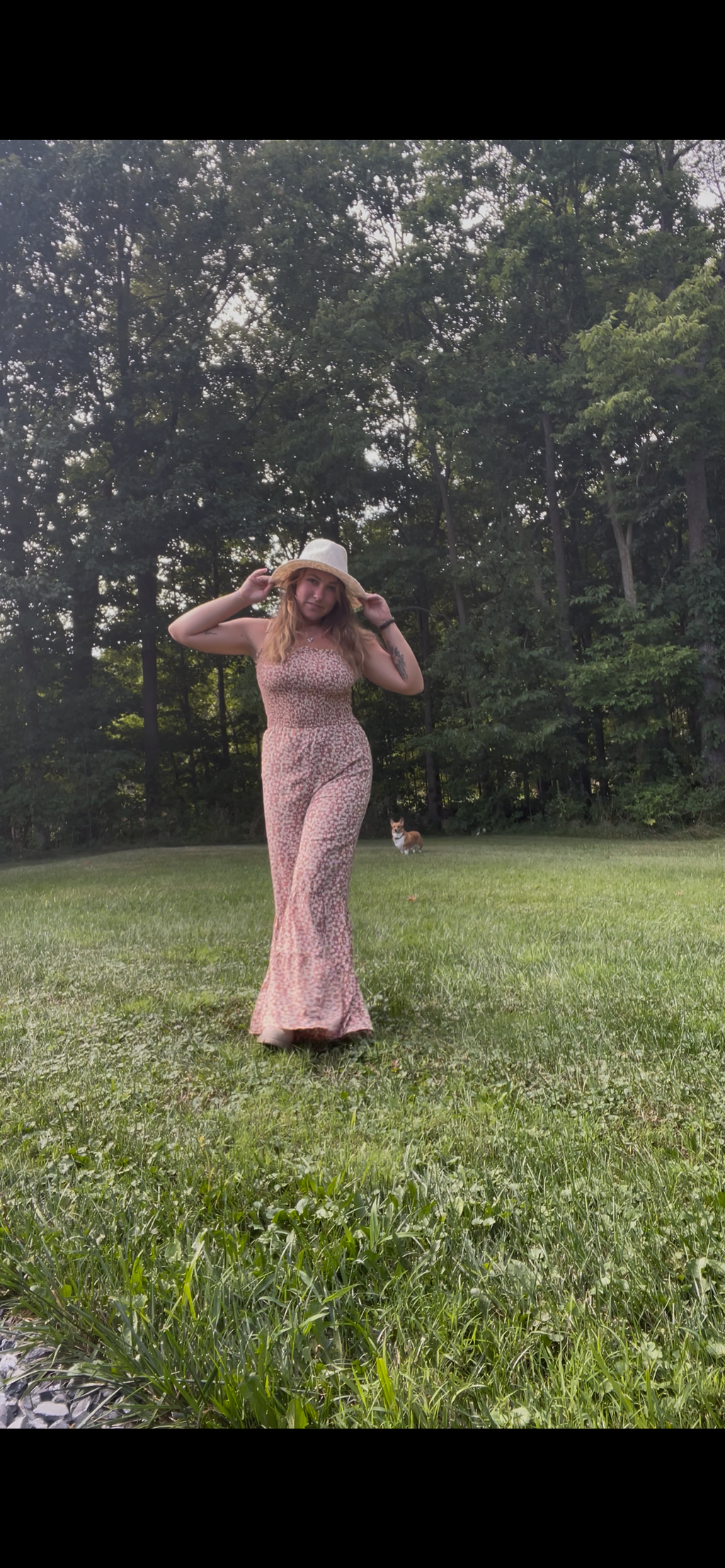 Golden Hour Floral Jumpsuit