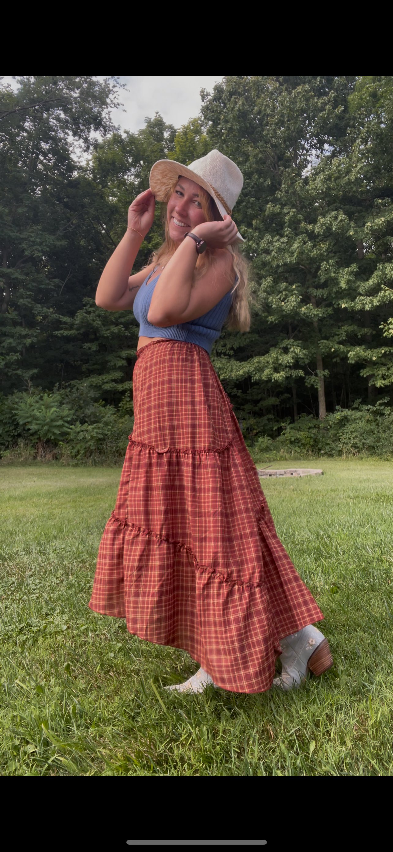 Cider Days Maxi Skirt
