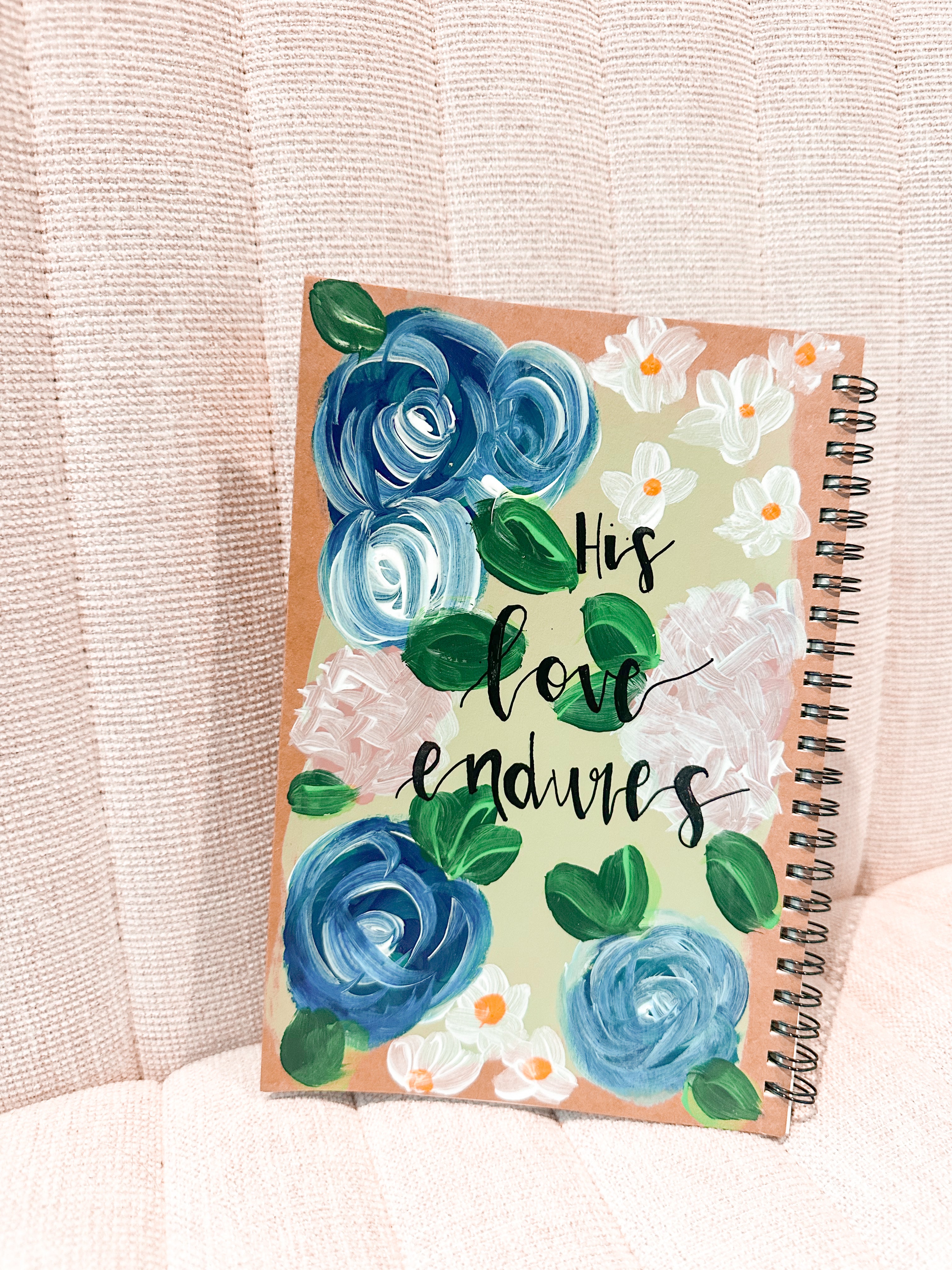 His love endures prayer journal