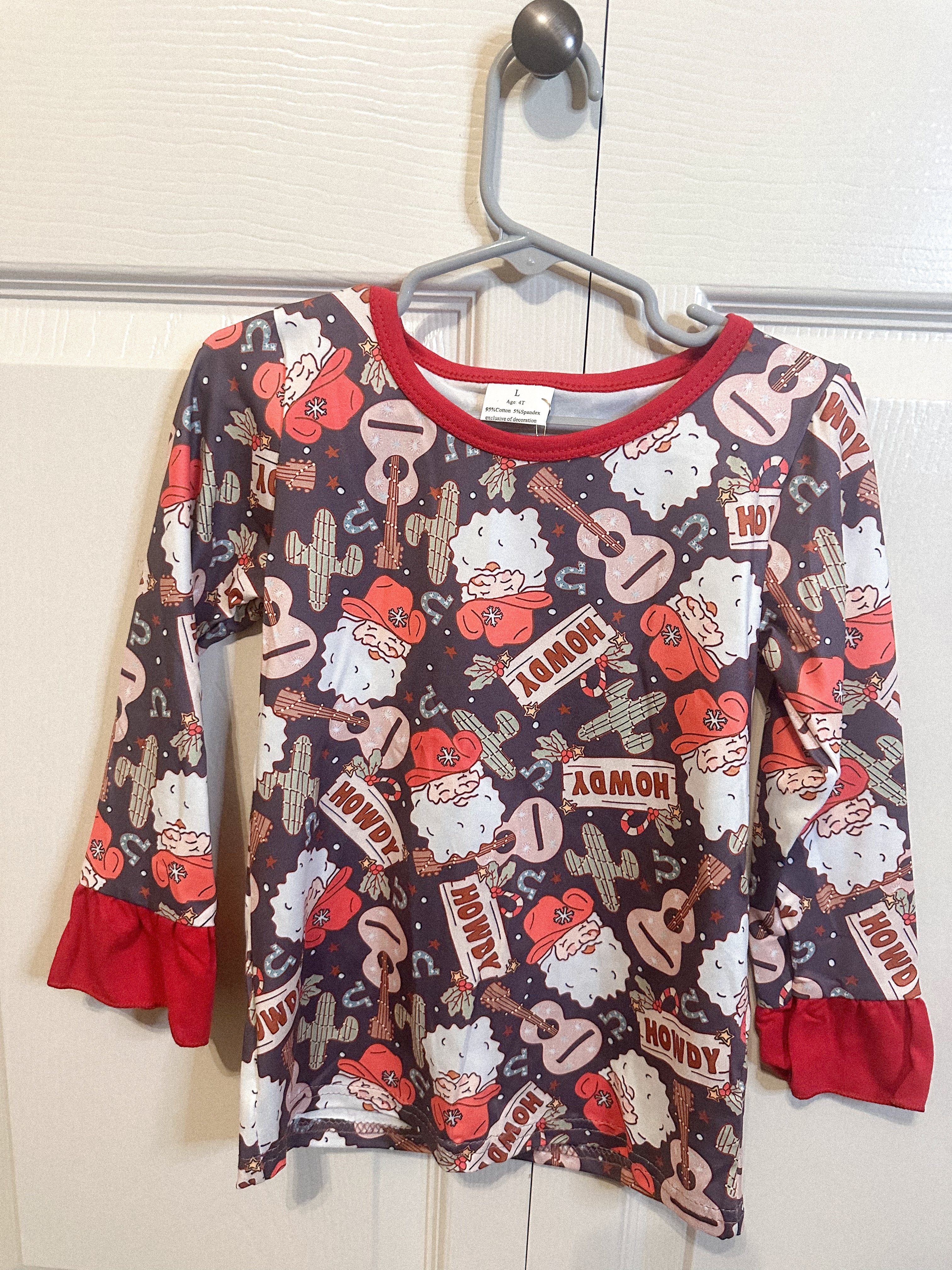 Christmas PJ set sz 4T