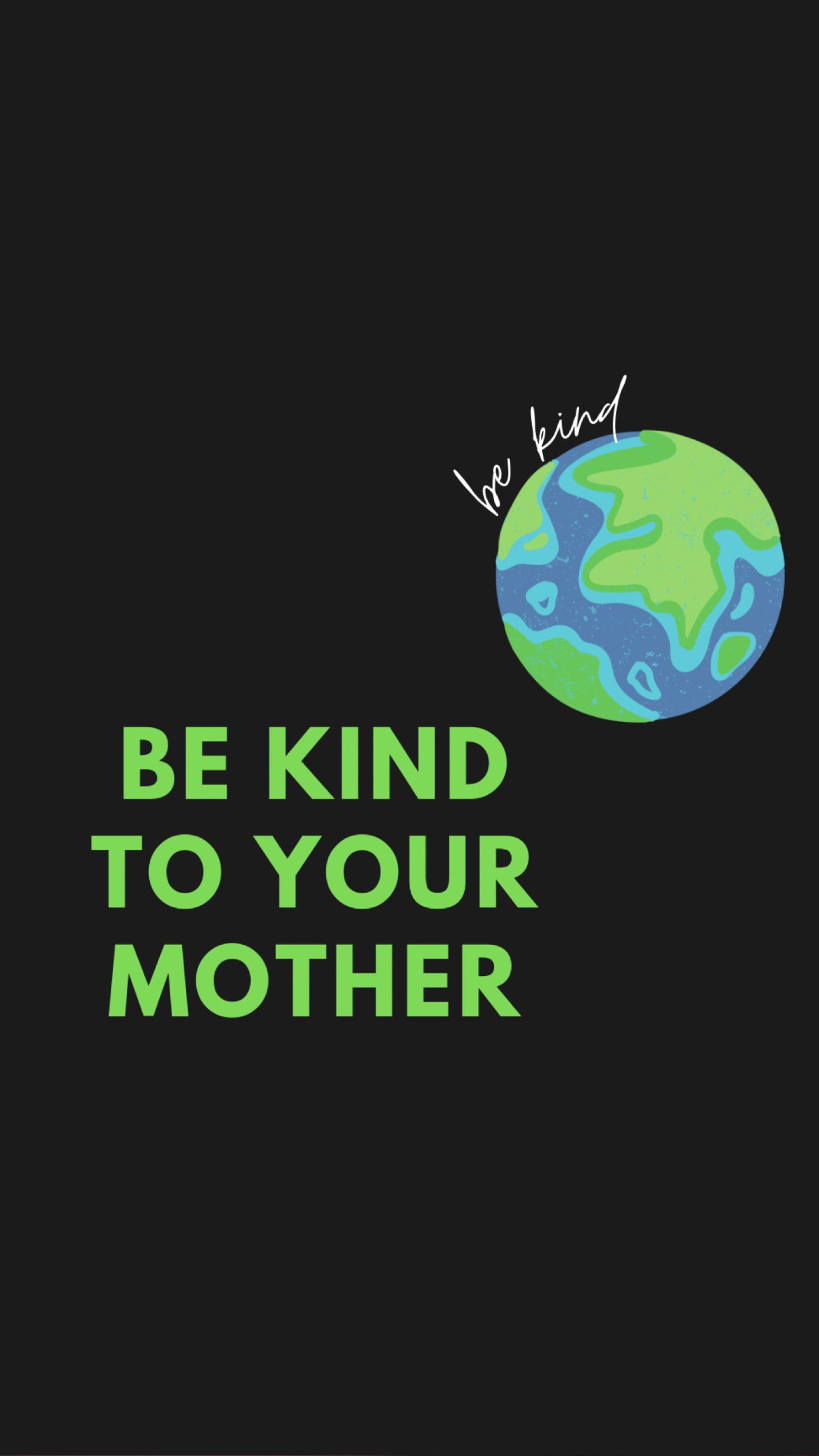 Be kind to your mother medium decal sticker