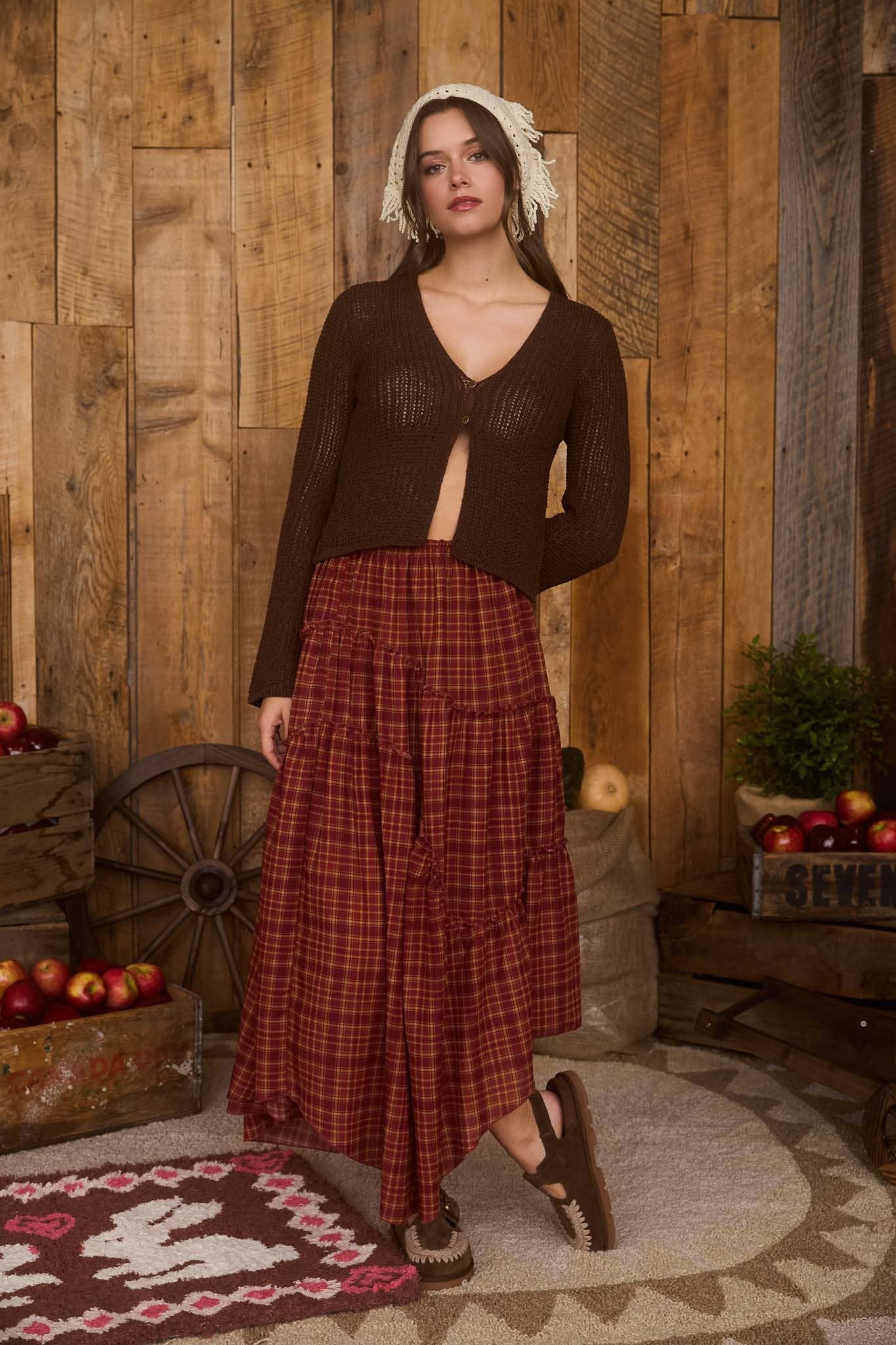 Cider Days Maxi Skirt