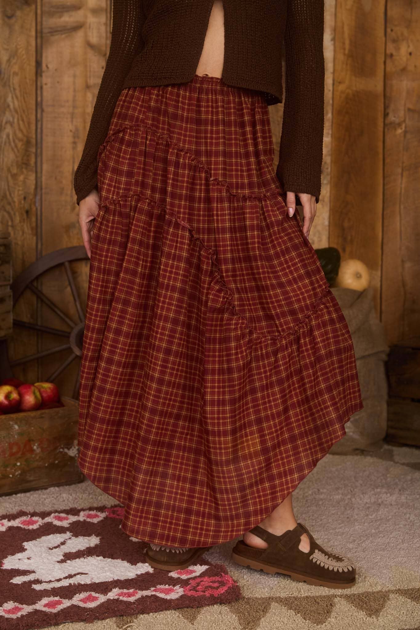 Cider Days Maxi Skirt