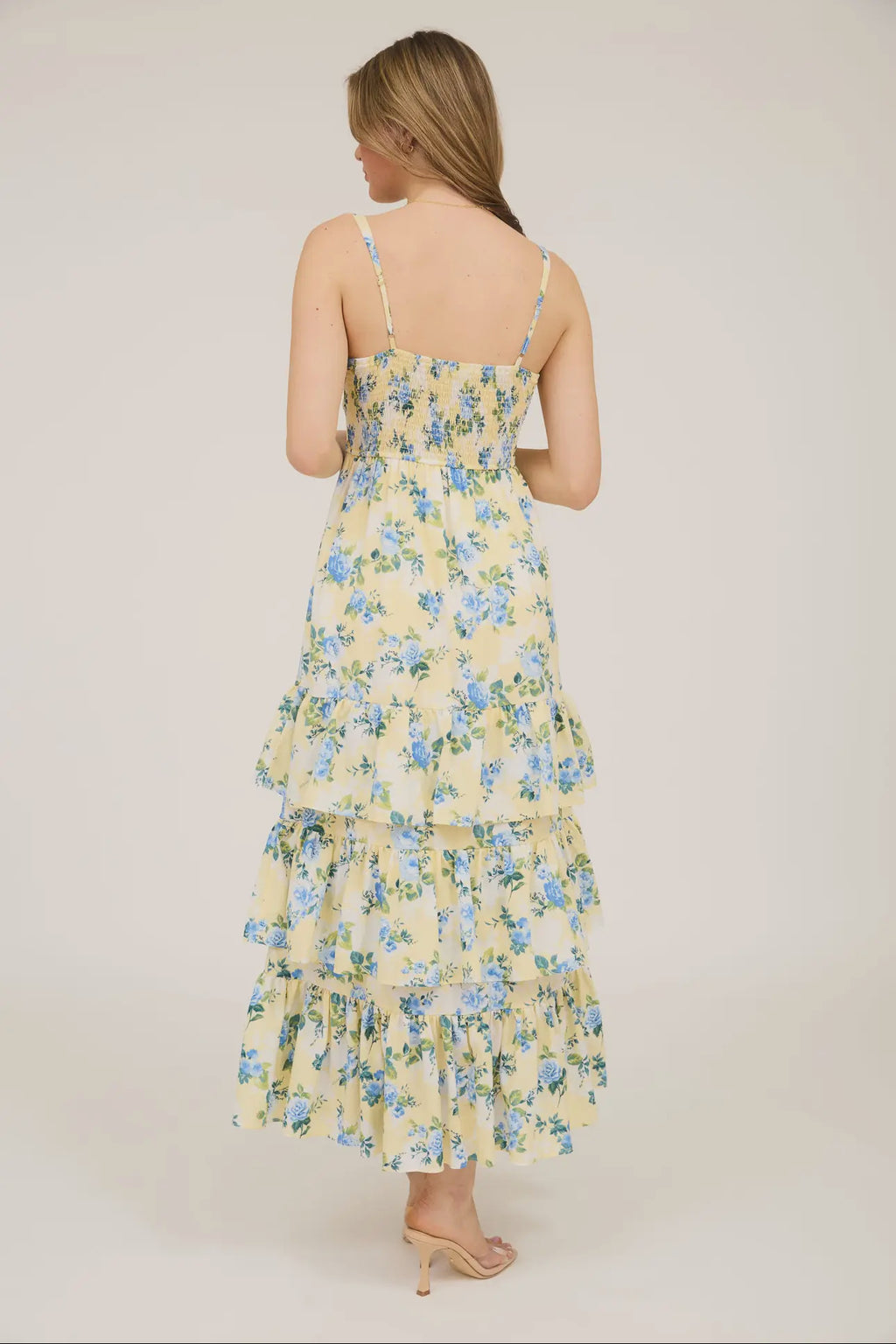 Fields of Grace Floral Maxi Dress