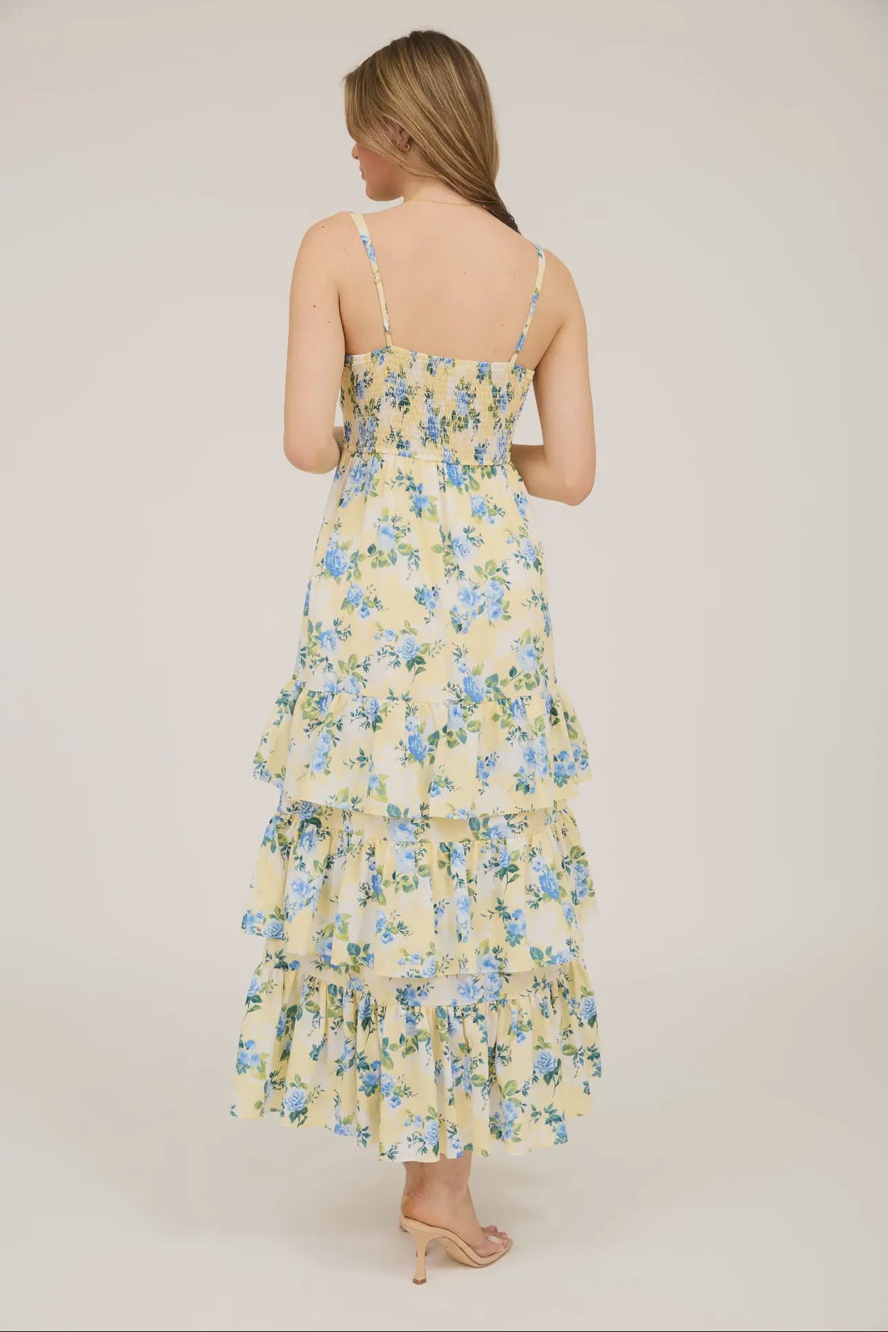 Fields of Grace Floral Maxi Dress