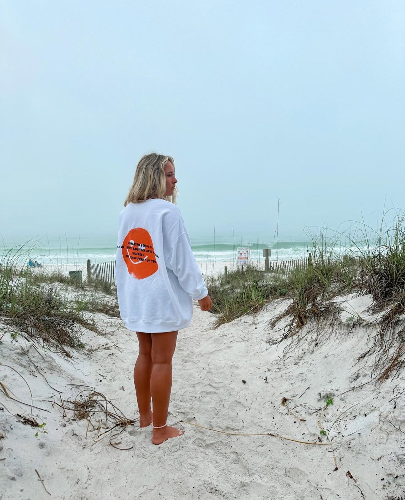 Brighter days are coming crewneck