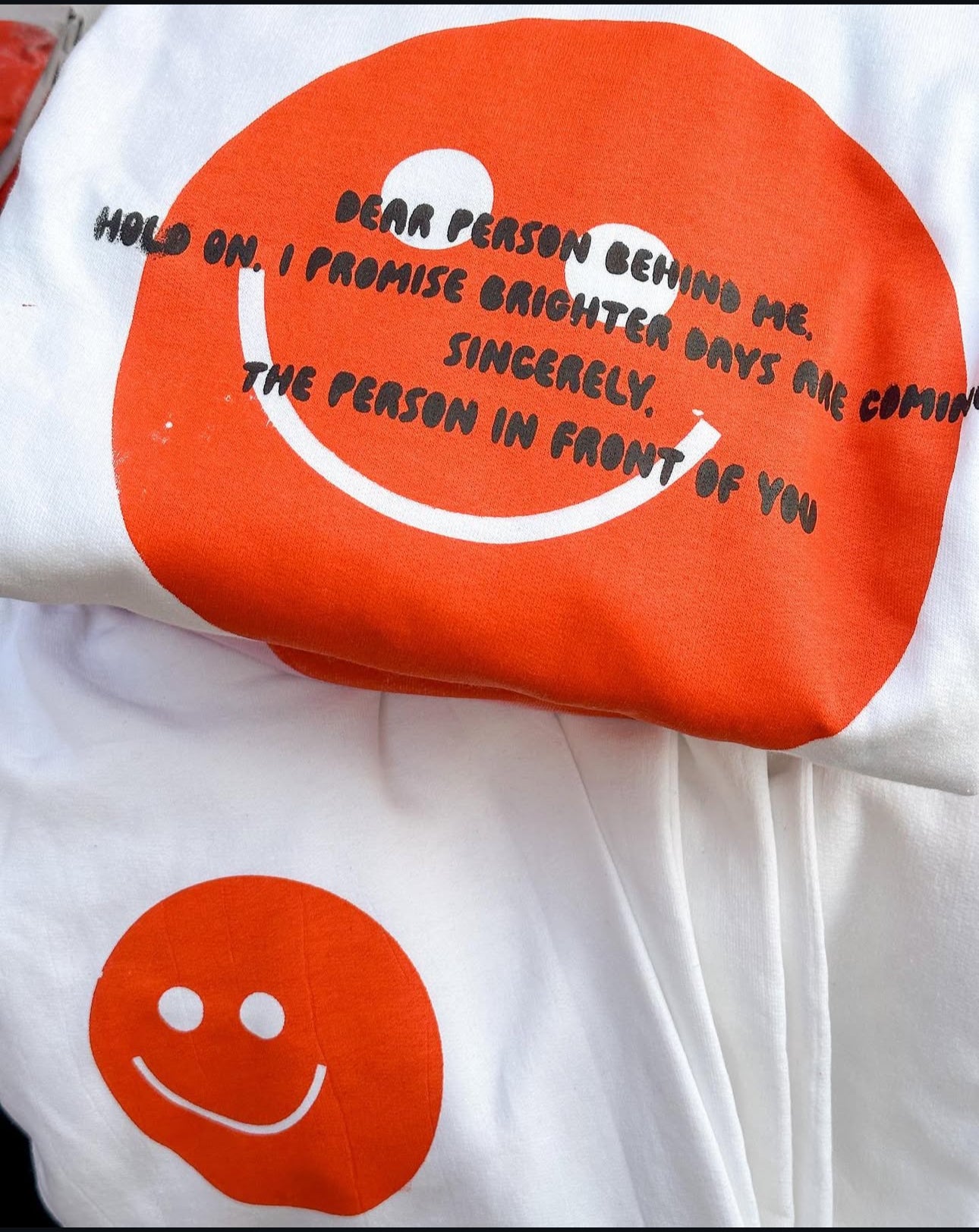 Brighter days are coming crewneck