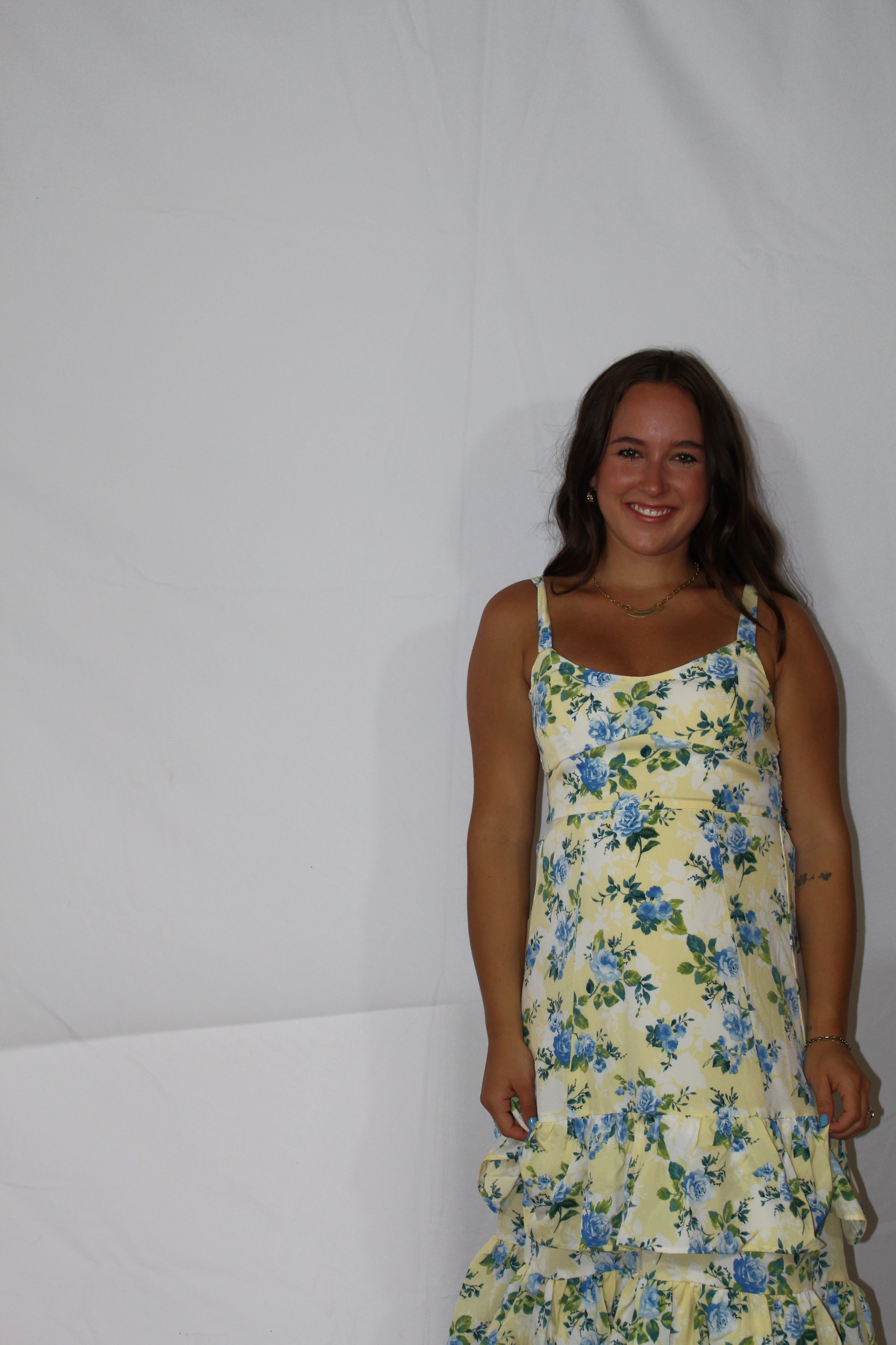 Fields of Grace Floral Maxi Dress