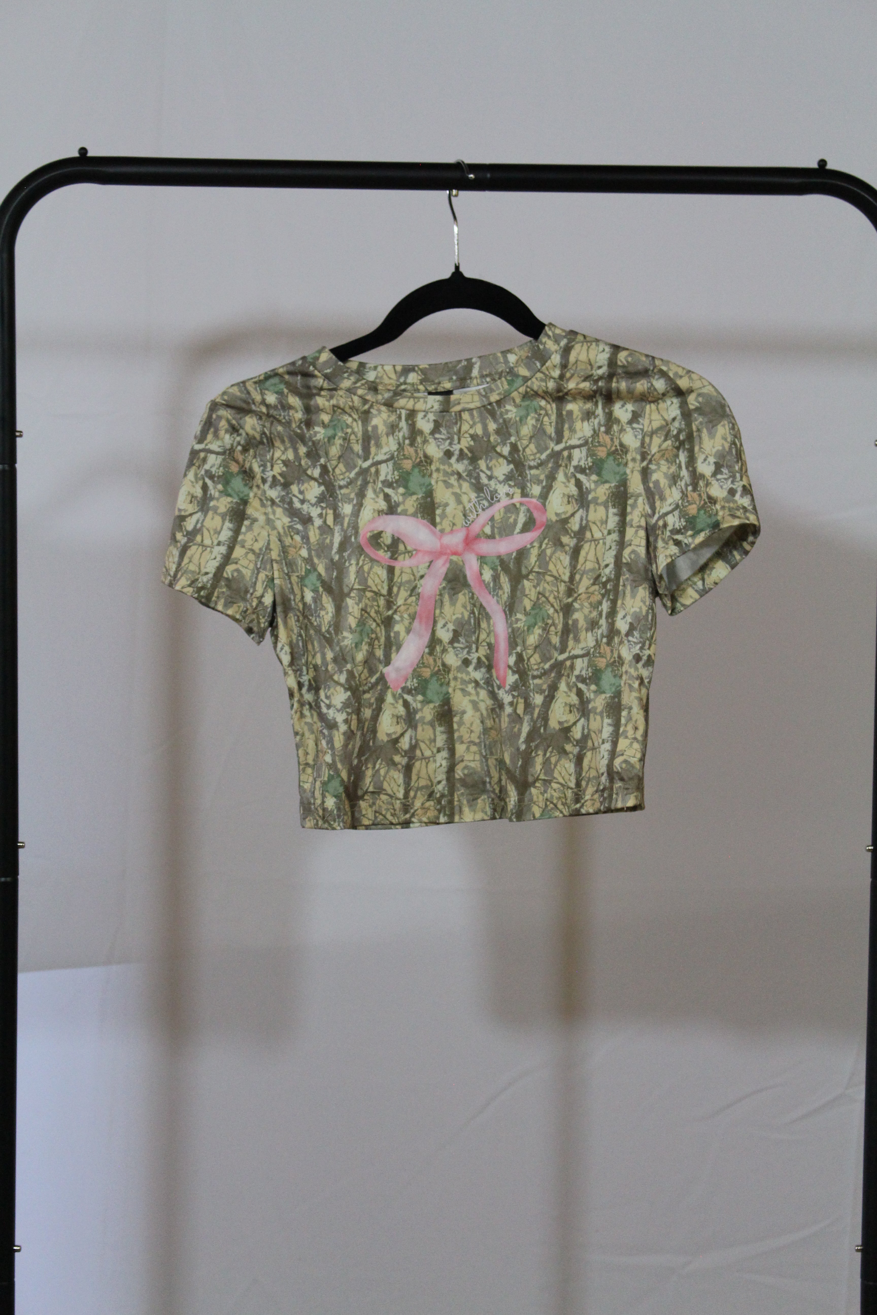 With Love Camo Baby Tee
