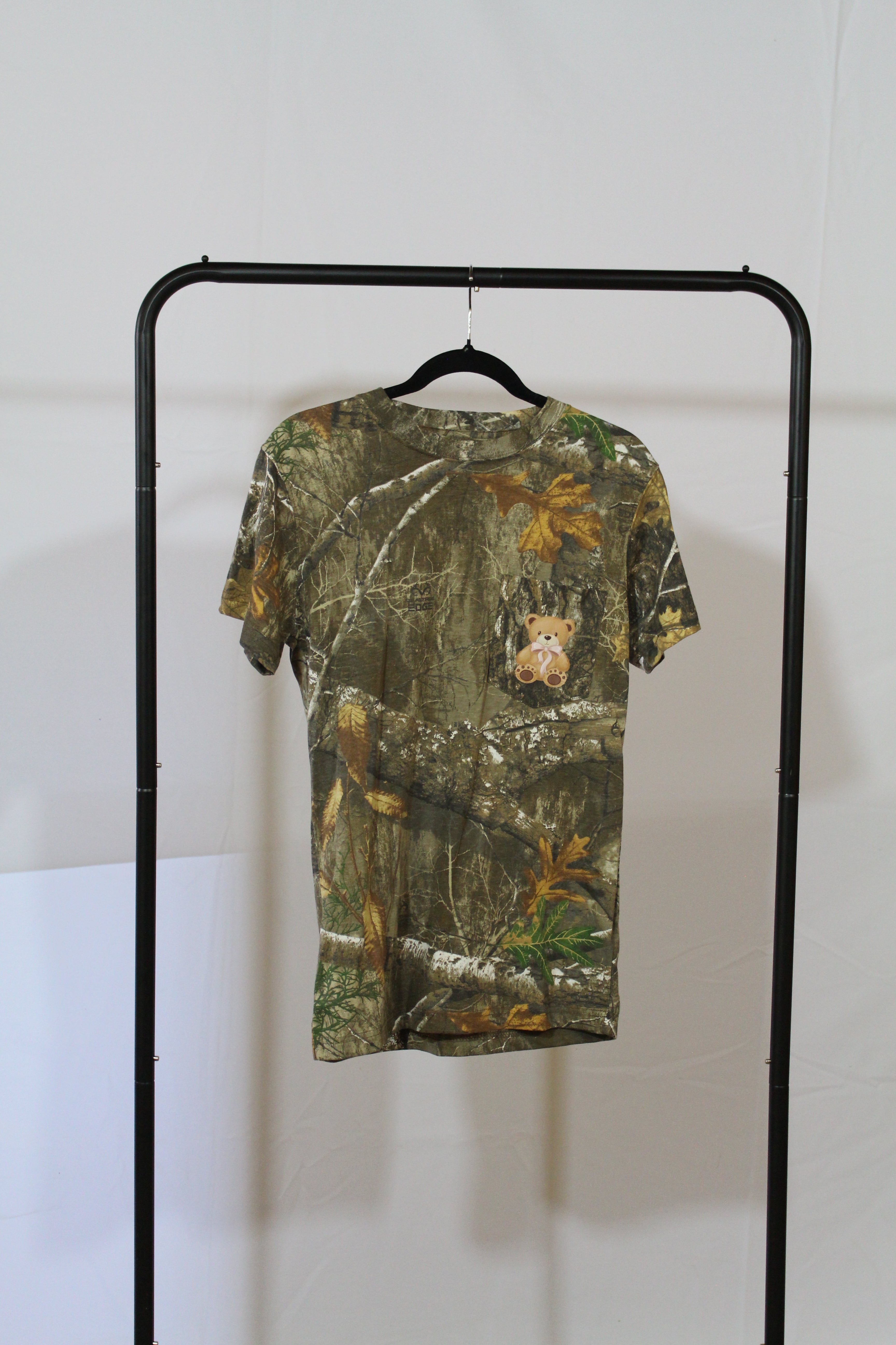 With Love, Camo Teddy Bear T-shirt