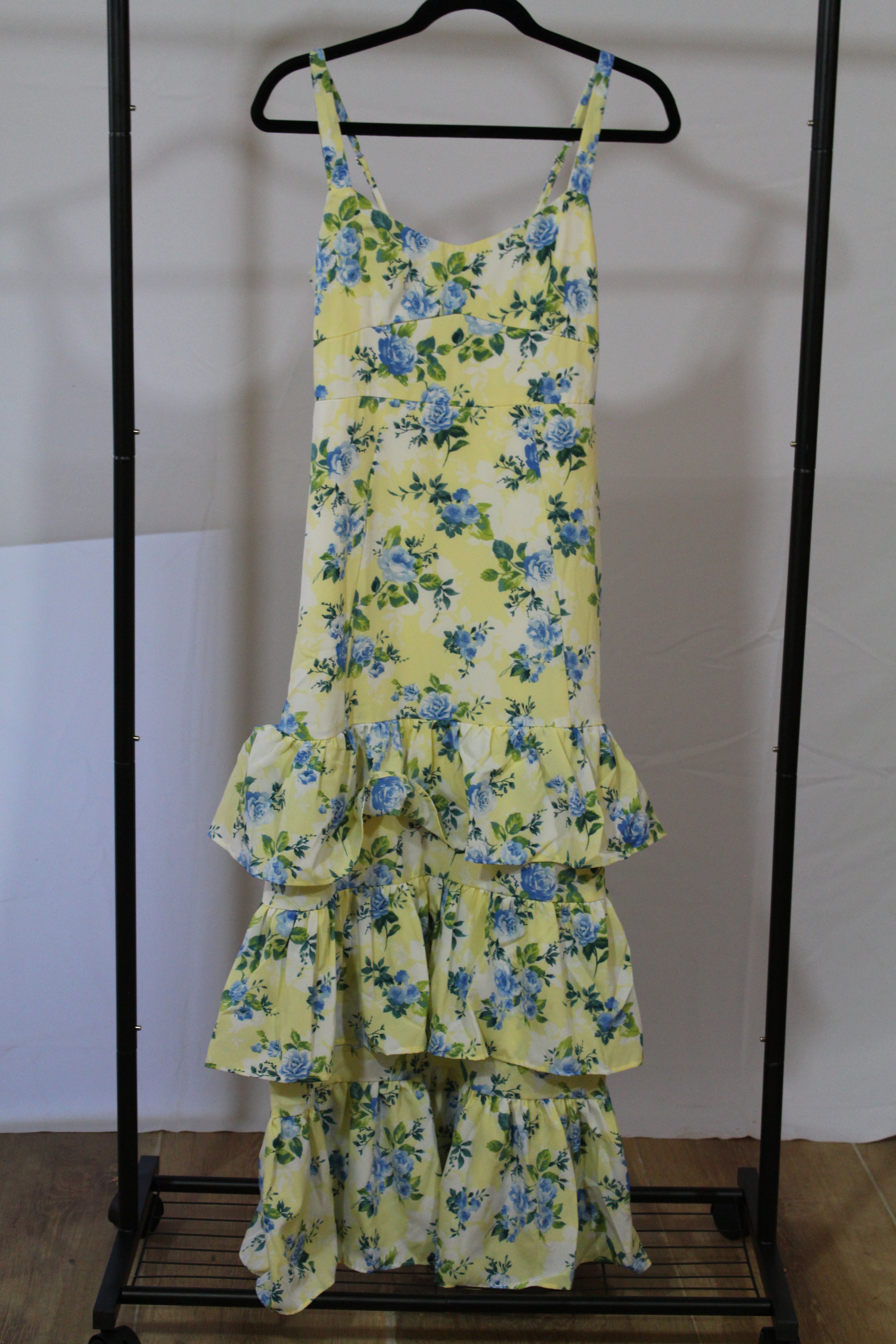 Fields of Grace Floral Maxi Dress