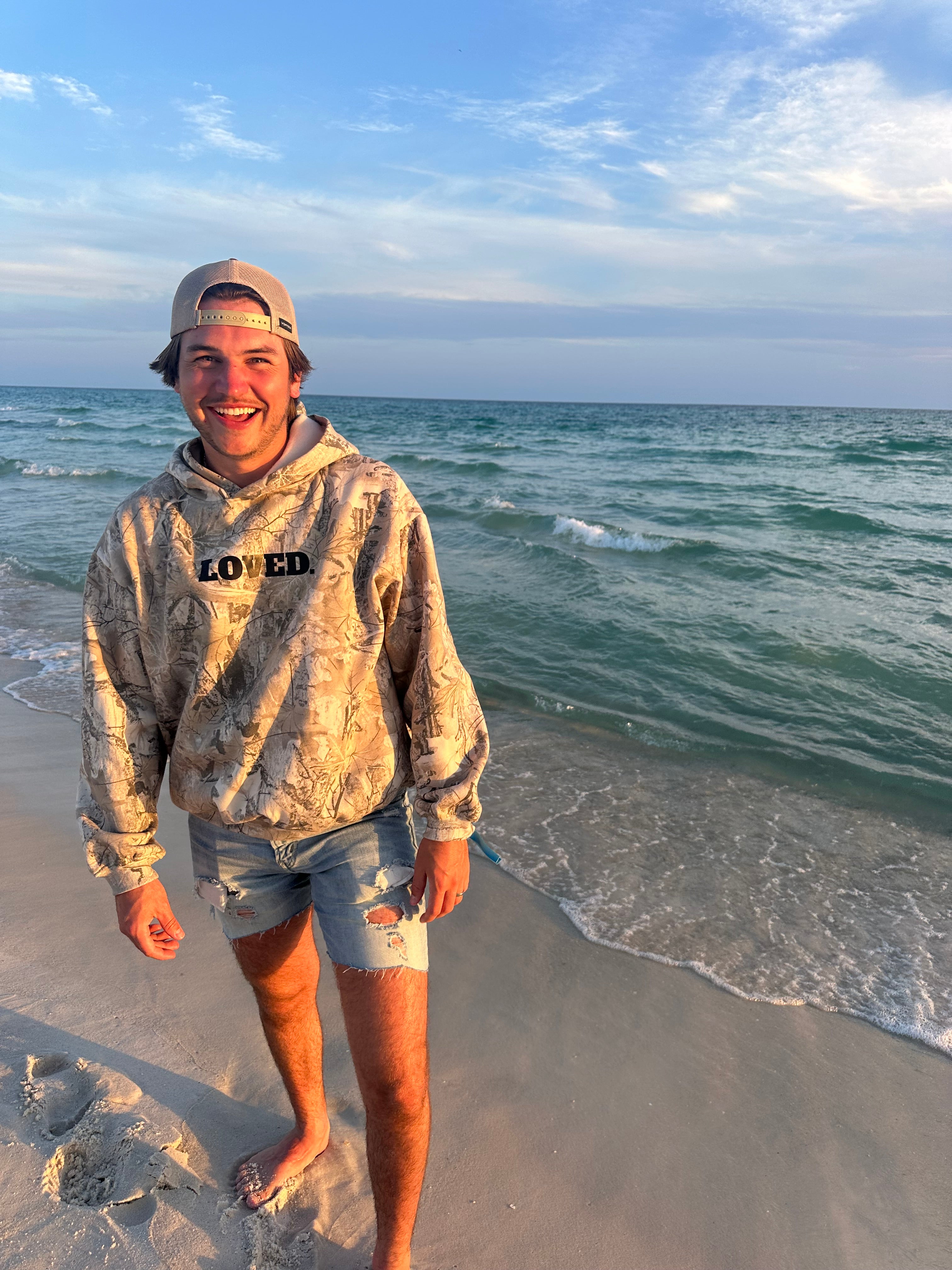 LOVED Camo Hoodie