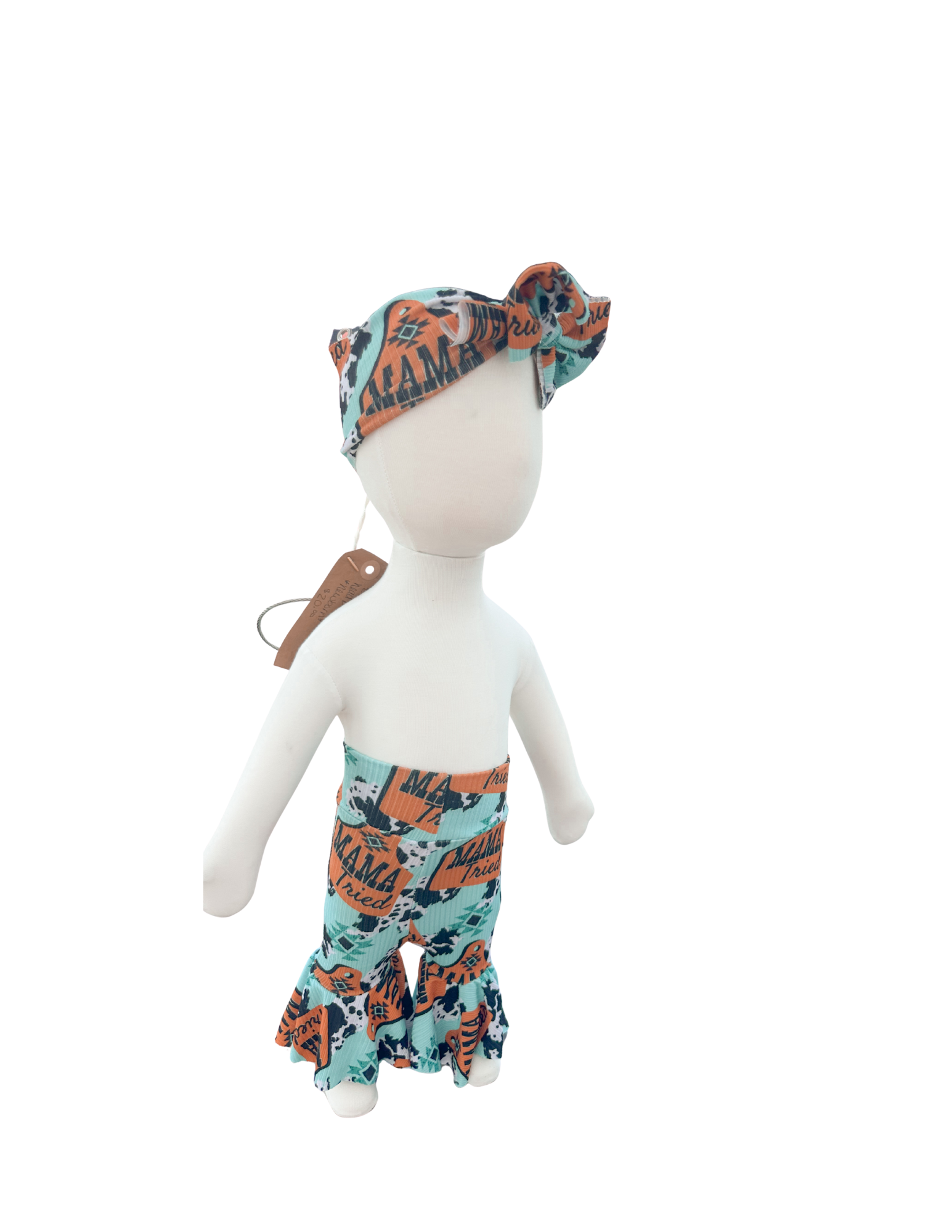 Mama Tried Baby Bells and Headband Set