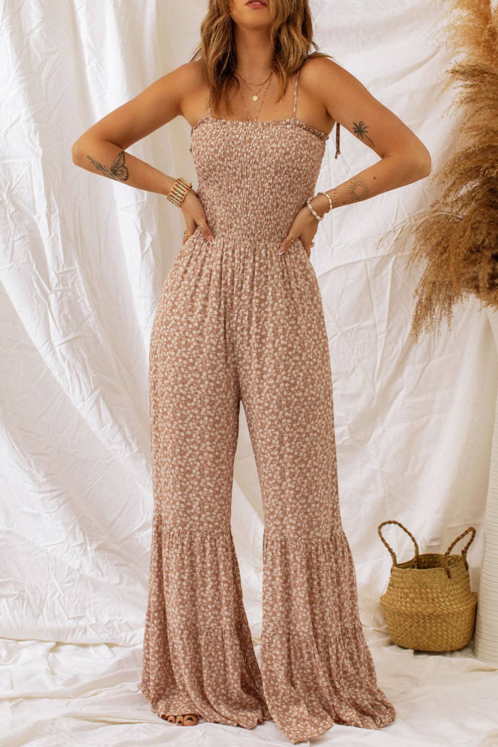 Golden Hour Floral Jumpsuit